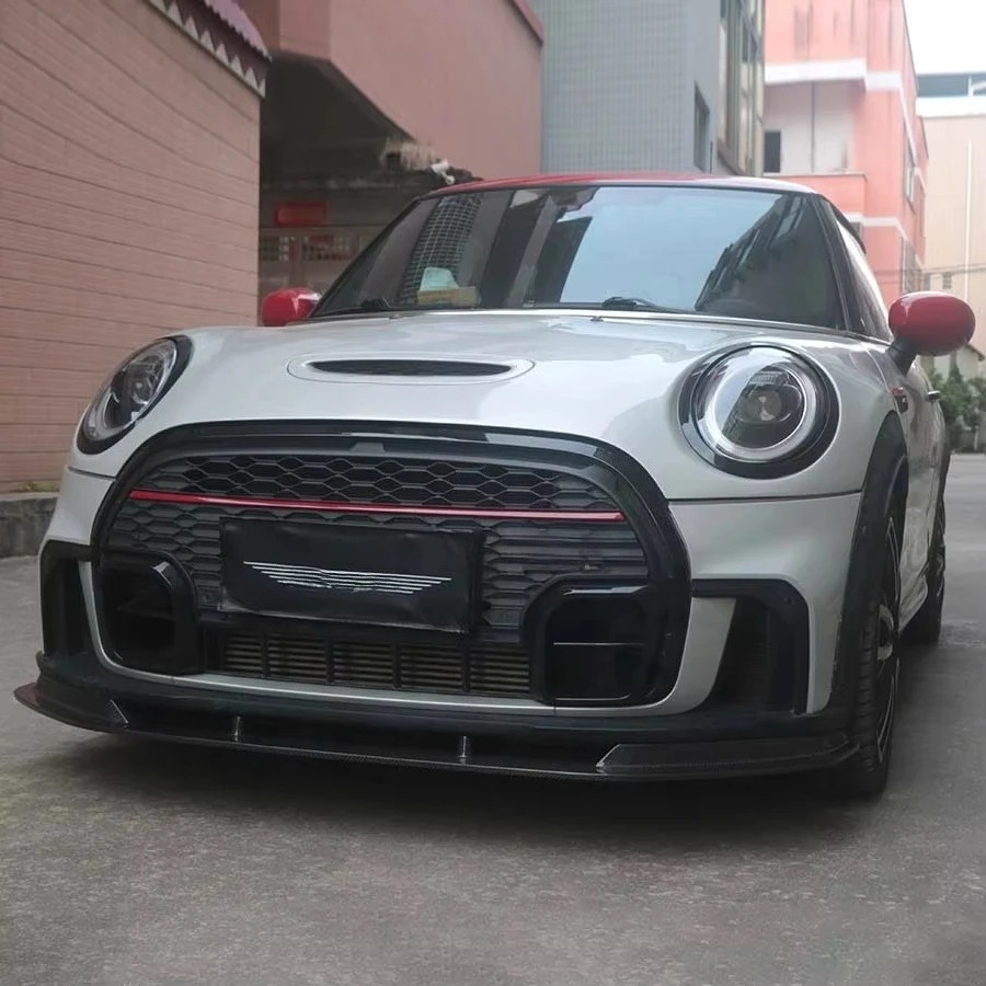 MINI JCW F56 LCI 2 COOPER S Body Kits New Carbon Fiber Front Lip Splitter and Bumper 2020-2023 Car Accessories